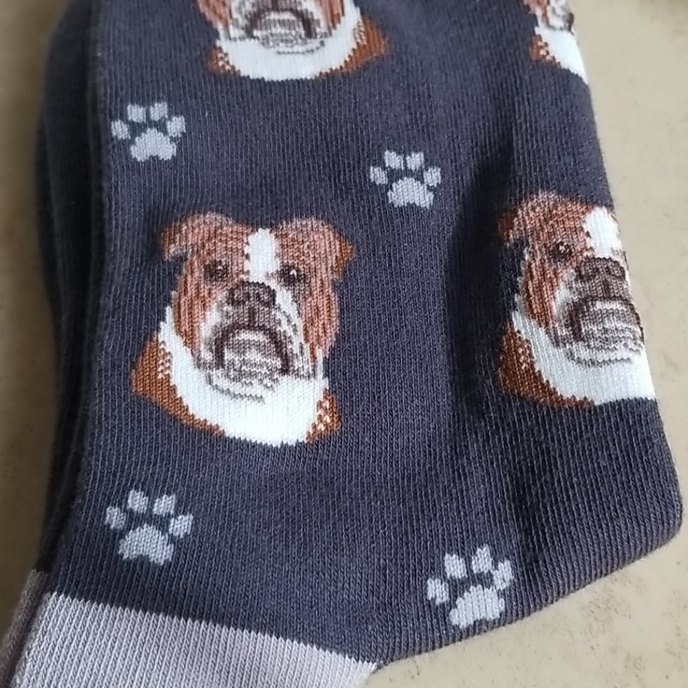 Bulldog Unisex Socks